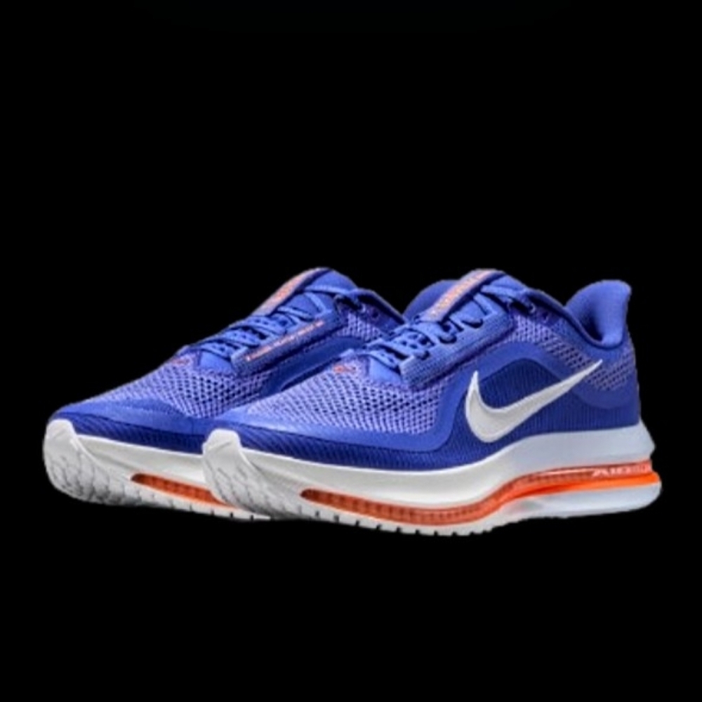 Nike Air Zoom Pegasus Premium Running Mens Lapis Blue White Orange